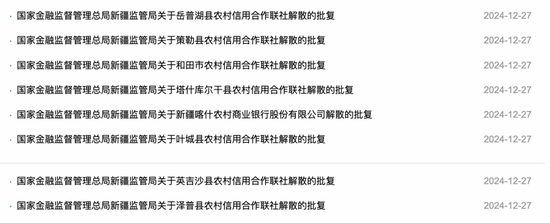 _最新批复！逾20家中小金融机构解散_最新批复！逾20家中小金融机构解散