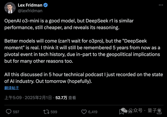 _首个OpenAI免费推理模型o3-mini发布！DeepSeek让奥特曼反思：不开源我们错了_首个OpenAI免费推理模型o3-mini发布！DeepSeek让奥特曼反思：不开源我们错了