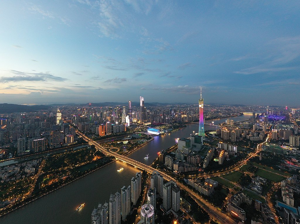 广州城市一景。视觉中国 资料图