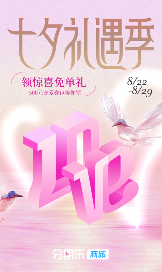 _分期乐商城七夕爆单：年轻客群偏爱大牌正品，SK-II销量飙升4倍_分期乐商城七夕爆单：年轻客群偏爱大牌正品，SK-II销量飙升4倍