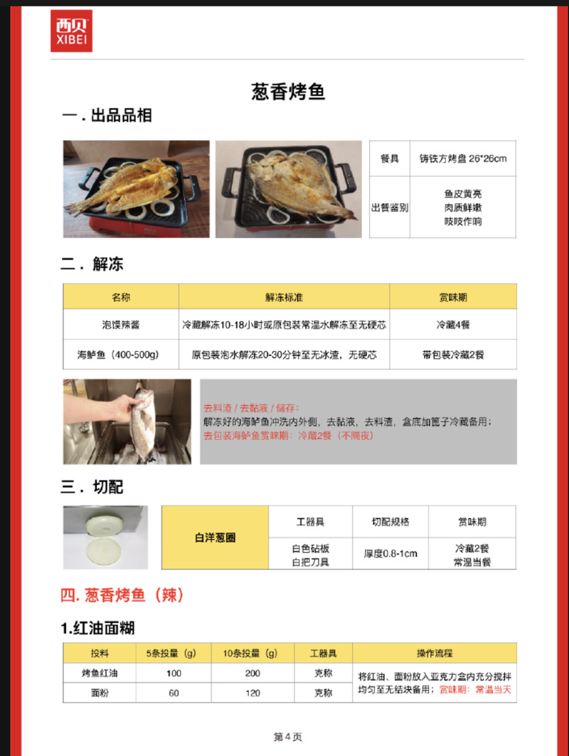 西贝在官方微博对“罗永浩菜单”的菜品生产制作流程进行一一拆解确认。 图源：西贝官方微博