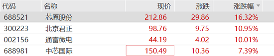 _半导体芯片股早盘走高_半导体股大涨