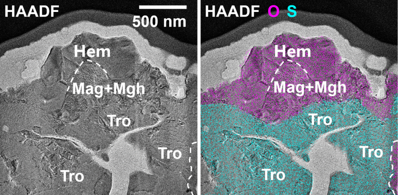 月球铁矿石__月球晶体陨石原石图片
